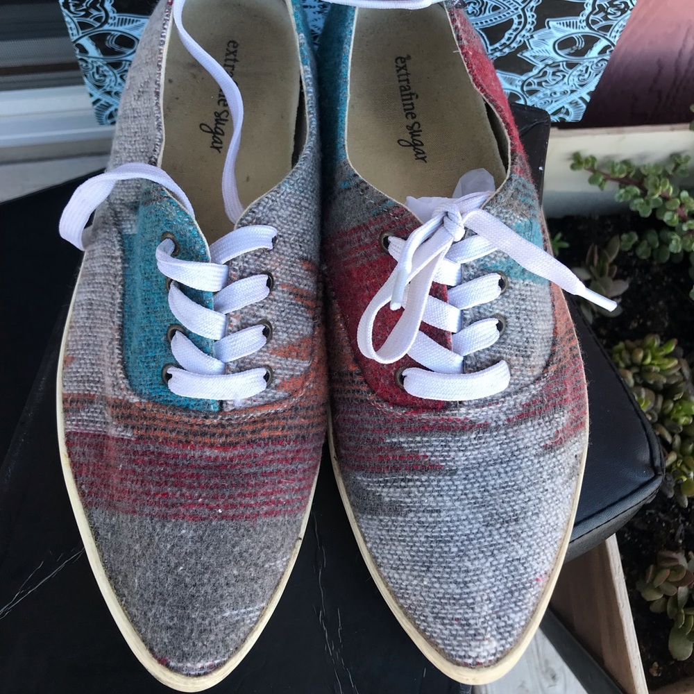 Womens wool shoes